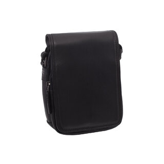 Pánske kožené crossbody čierna nappa 250591