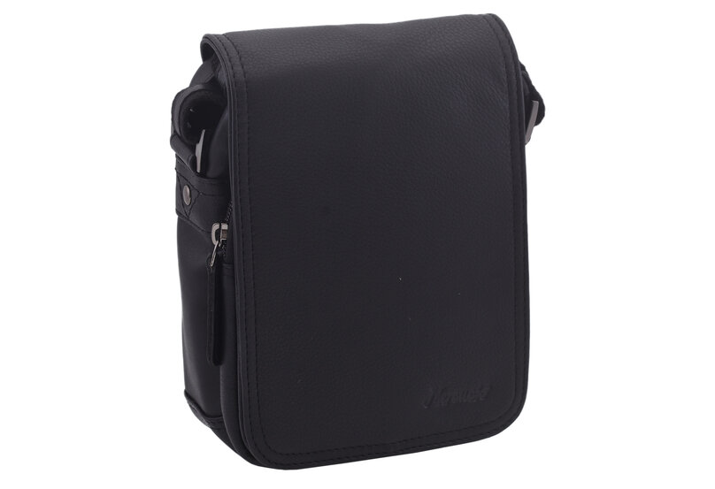 Pánske kožené crossbody čierna nappa 250591