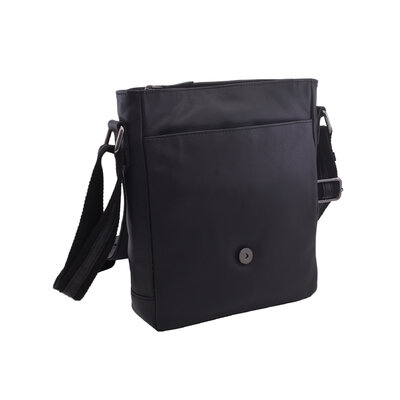 Pánske kožené crossbody čierna nappa 250853