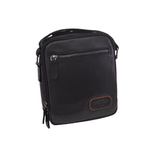 Pánske kožené crossbody čierna nappa 250854